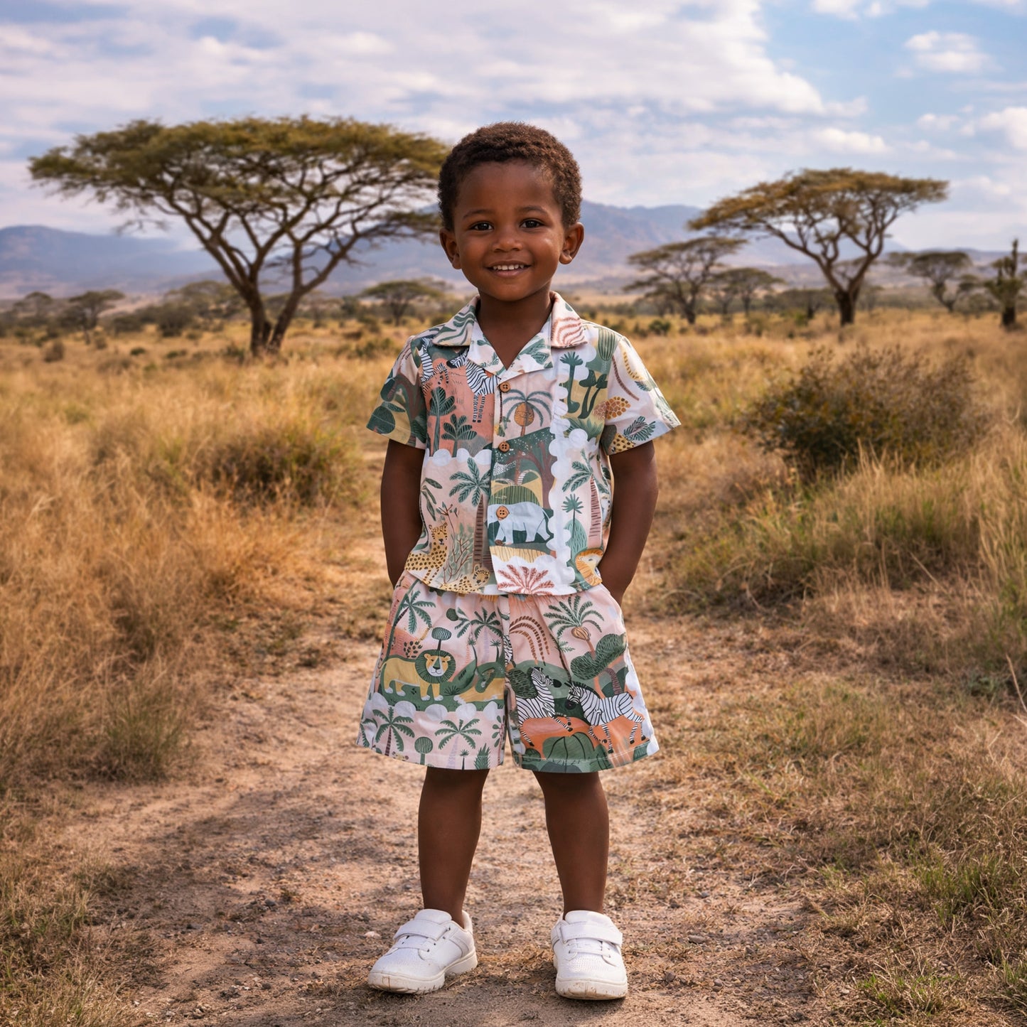 Mara Maisha shirt & shorts set