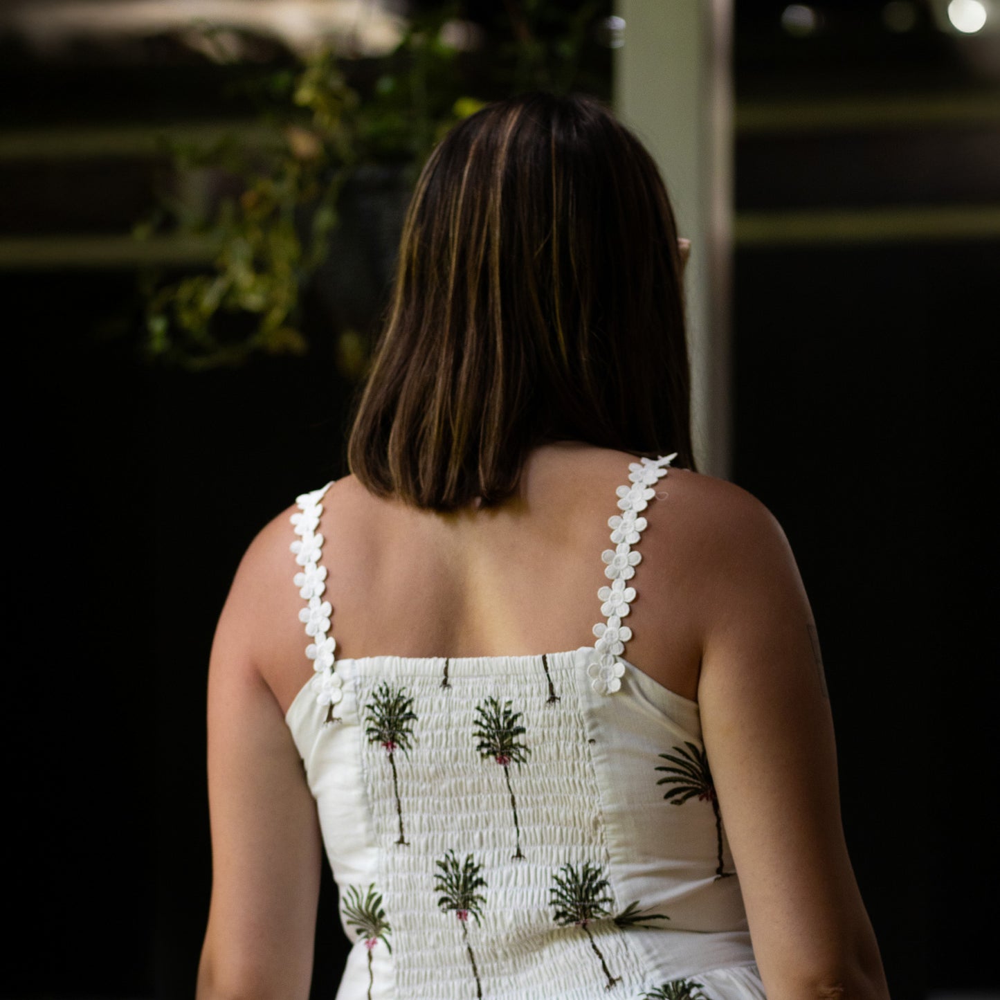 Palm long dress