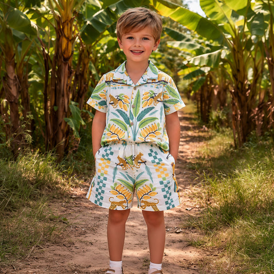 Mandizi shirt & shorts set