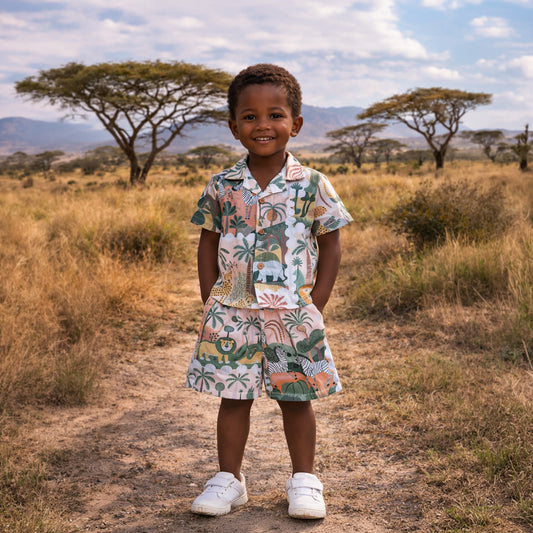 Mara Maisha shirt & shorts set
