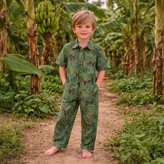 Monkey unisex jumpsuit