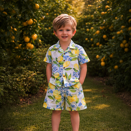 Ndimu shirt & shorts set