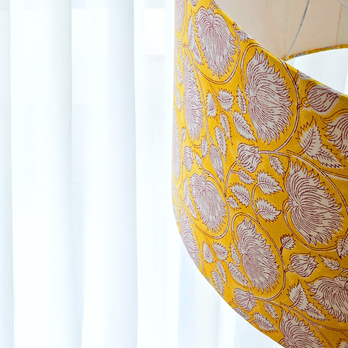 Yellow Lotus mega lamp