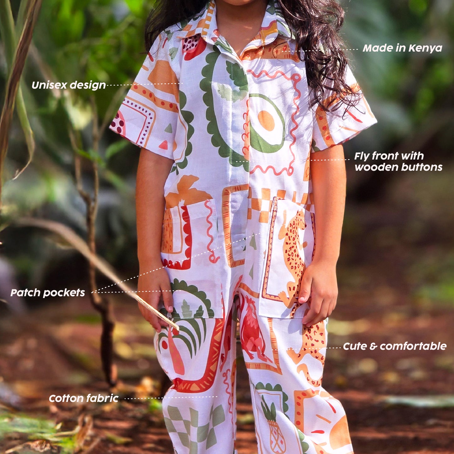 Island kids jumpsuit