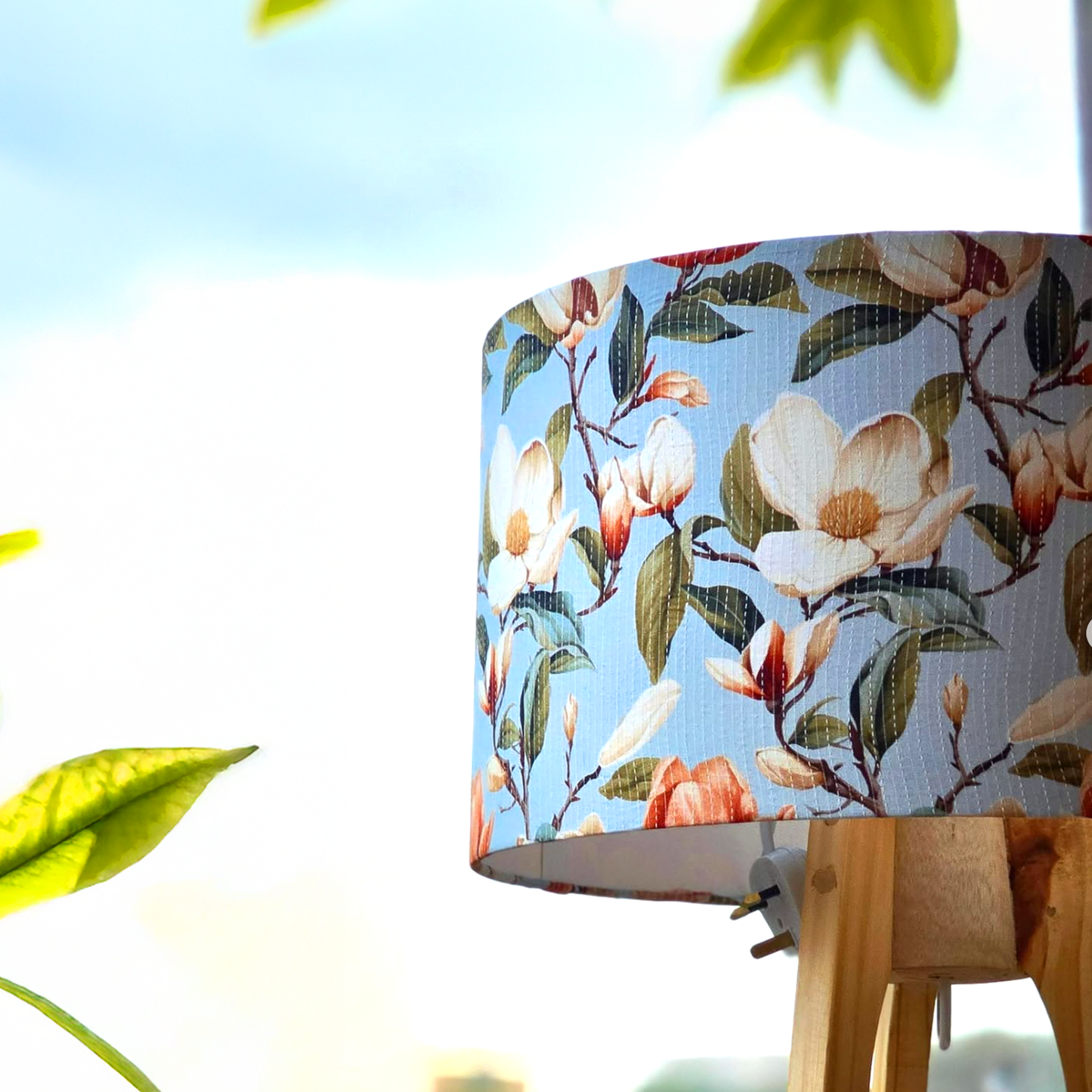 Magnolia floor lamp