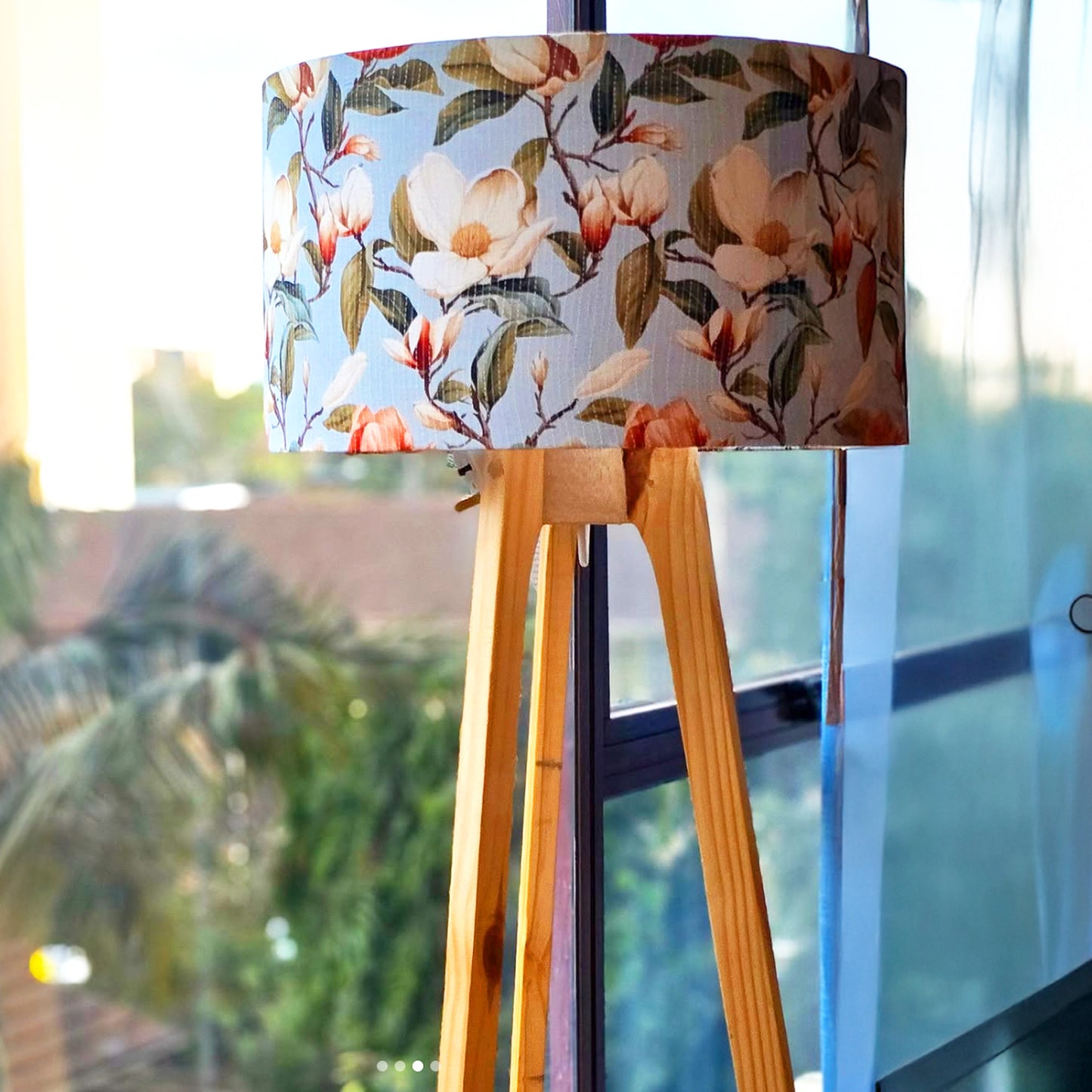 Magnolia floor lamp