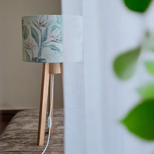 Monstera side lamp
