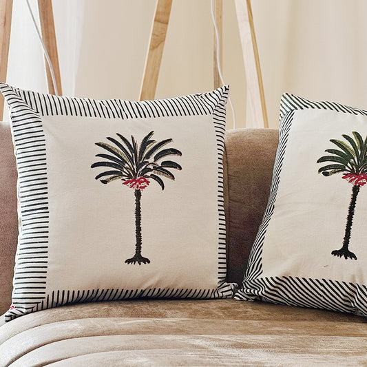Palm cushion cover